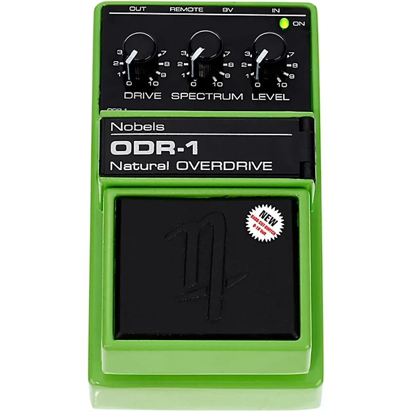 Nobels ODR-1 Natural OVERDRIVE Effects Pedal Green
