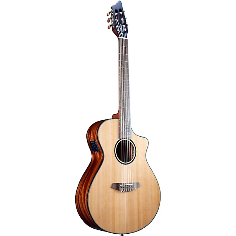 Breedlove Pursuit Exotic S CE Cedar-Myrtle Concert Acoustic-Electric Classical Guitar Natural