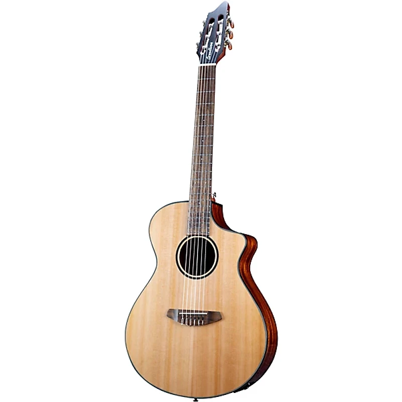 Breedlove Pursuit Exotic S CE Cedar-Myrtle Concert Acoustic-Electric Classical Guitar Natural