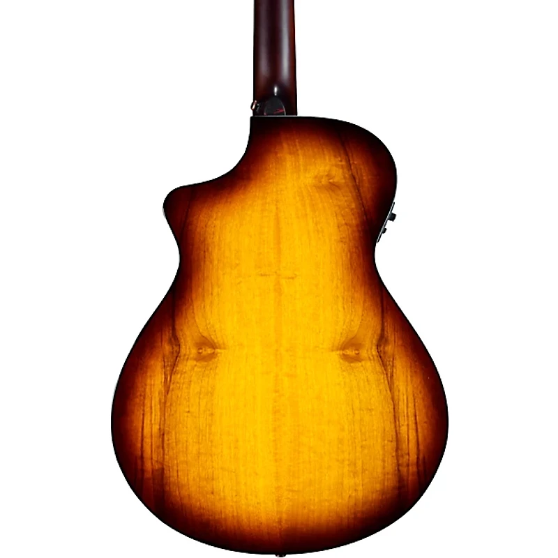 Breedlove Pursuit Exotic S CE Myrtlewood Concert Acoustic-Electric Guitar Tiger Eye