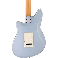 Reverend Double Agent W Rosewood Fingerboard Electric Guitar Metallic Silver Freeze
