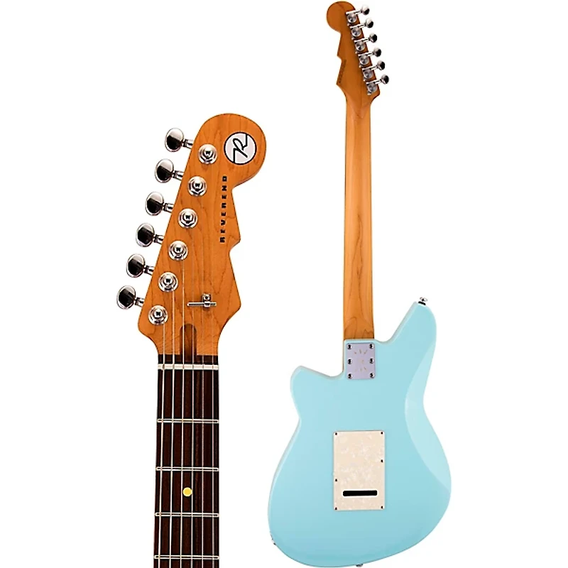 Reverend Sixgun HPP Rosewood Fingerboard Electric Guitar Chronic Blue