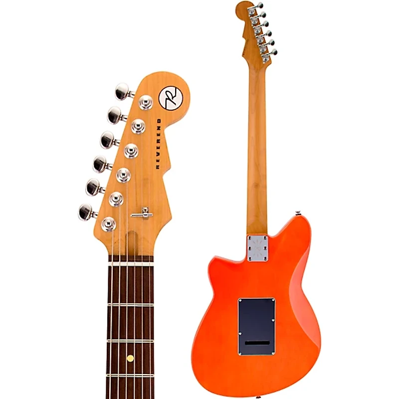Reverend Ron Asheton Jetstream 390 Electric Guitar Rock Orange