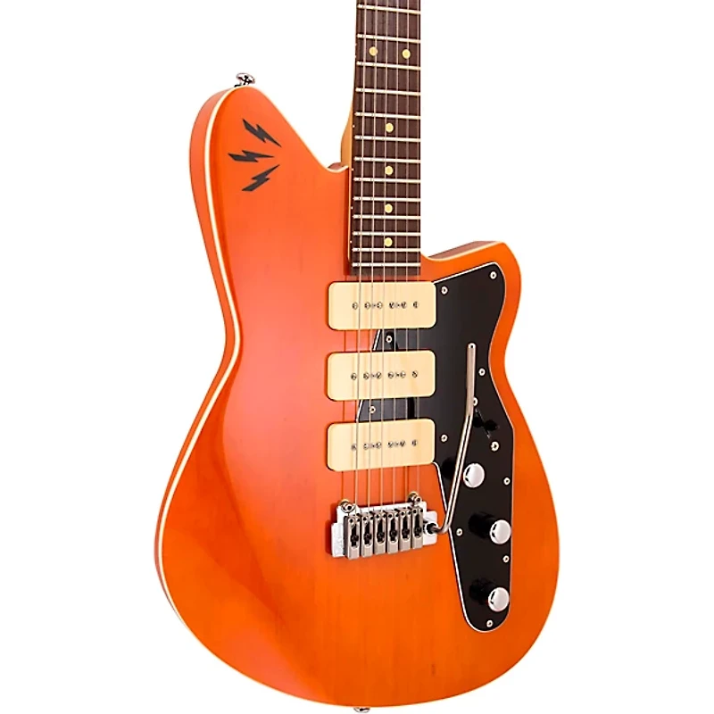 Reverend Ron Asheton Jetstream 390 Electric Guitar Rock Orange
