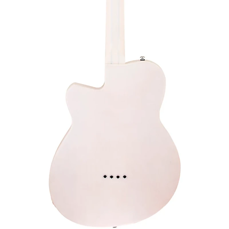 Reverend Dub King Electric Bass Guitar Transparent White
