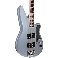Reverend Thundergun Electric Bass Metallic Silver Freeze