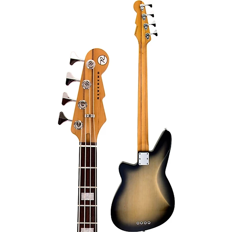 Reverend Triad Electric Bass Korina Burst