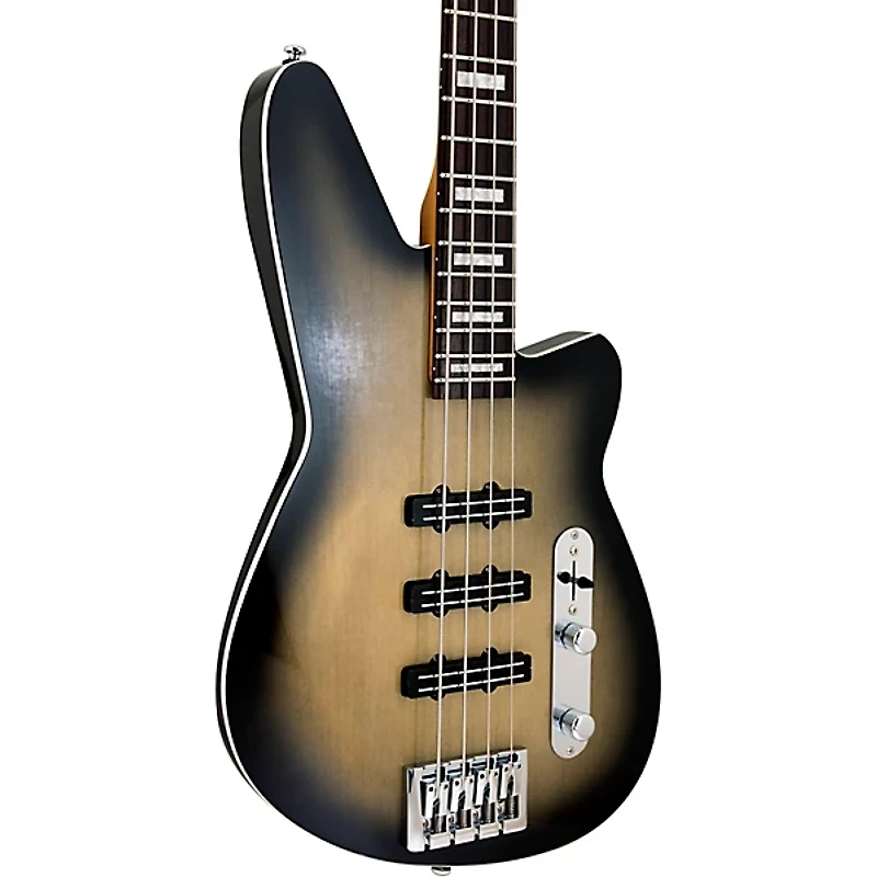 Reverend Triad Electric Bass Korina Burst