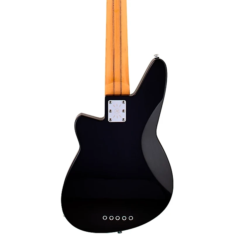 Reverend Mercalli 5 Rosewood Fingerboard 5-String Electrc Bass Guitar Midnight Black