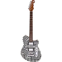 Reverend Jenn Wasner Signature Electric Guitar Optic Interruption