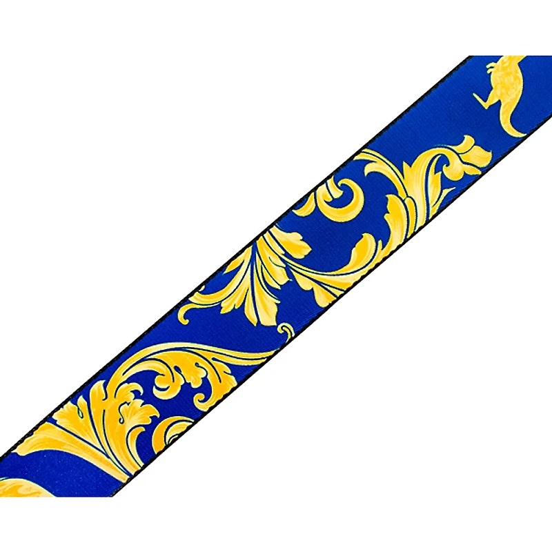 Levy's Nita Strauss Signature Polyester Guitar Strap Blue/Gold