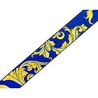 Levy's Nita Strauss Signature Polyester Guitar Strap Blue/Gold