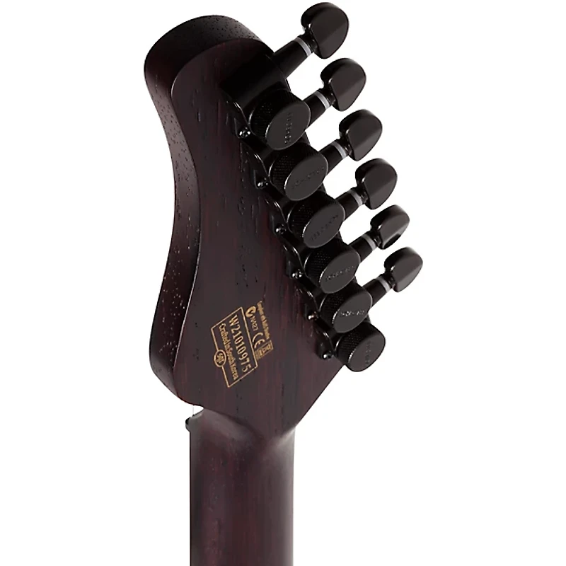 Schecter Guitar Research Sun Valley Super Shredder Exotic HT Electric Guitar Black Limba