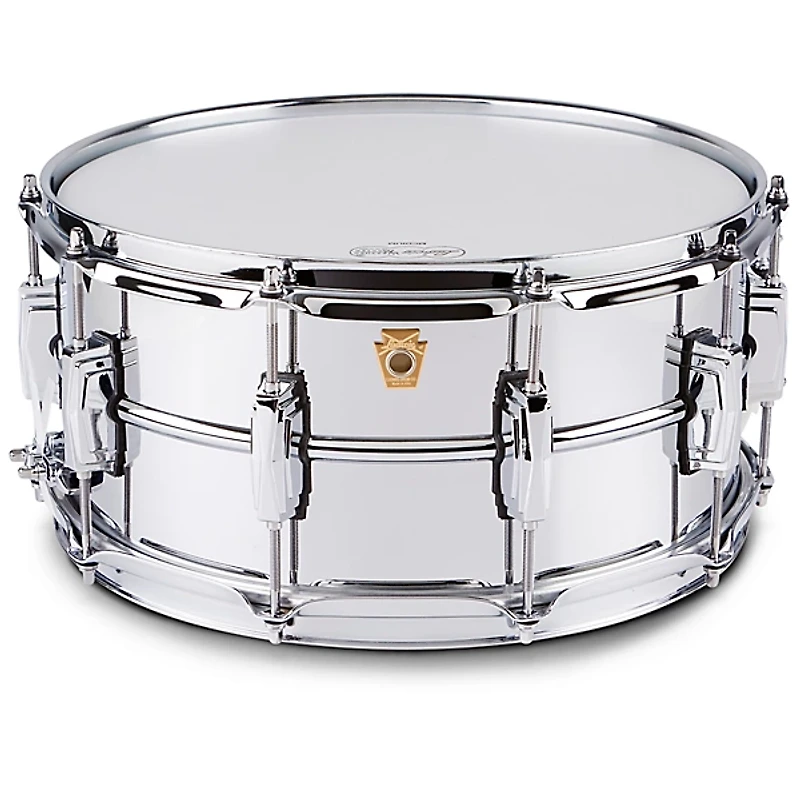 Ludwig Supraphonic Snare Drum Chrome With Protection Racket Case