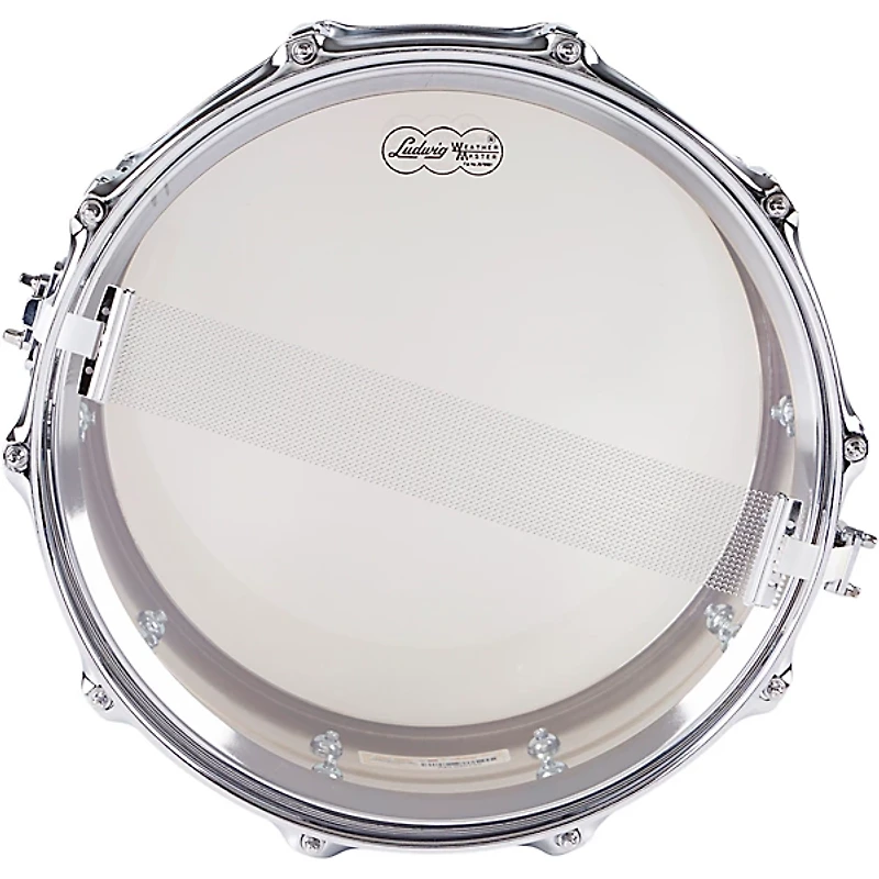 Ludwig Supraphonic Snare Drum Chrome With Protection Racket Case