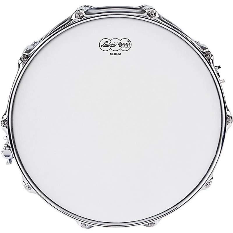 Ludwig Supraphonic Snare Drum Chrome With SKB Case