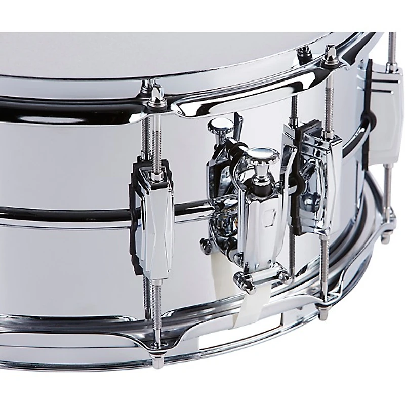 Ludwig Supraphonic Snare Drum Chrome With Road Runner Bag