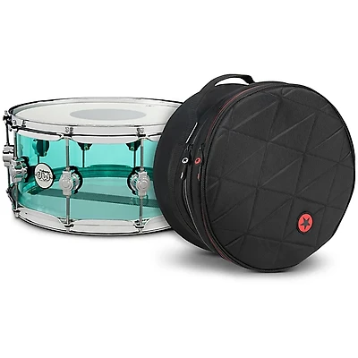 DW Design Series Sea Glass Acrylic Snare Drum