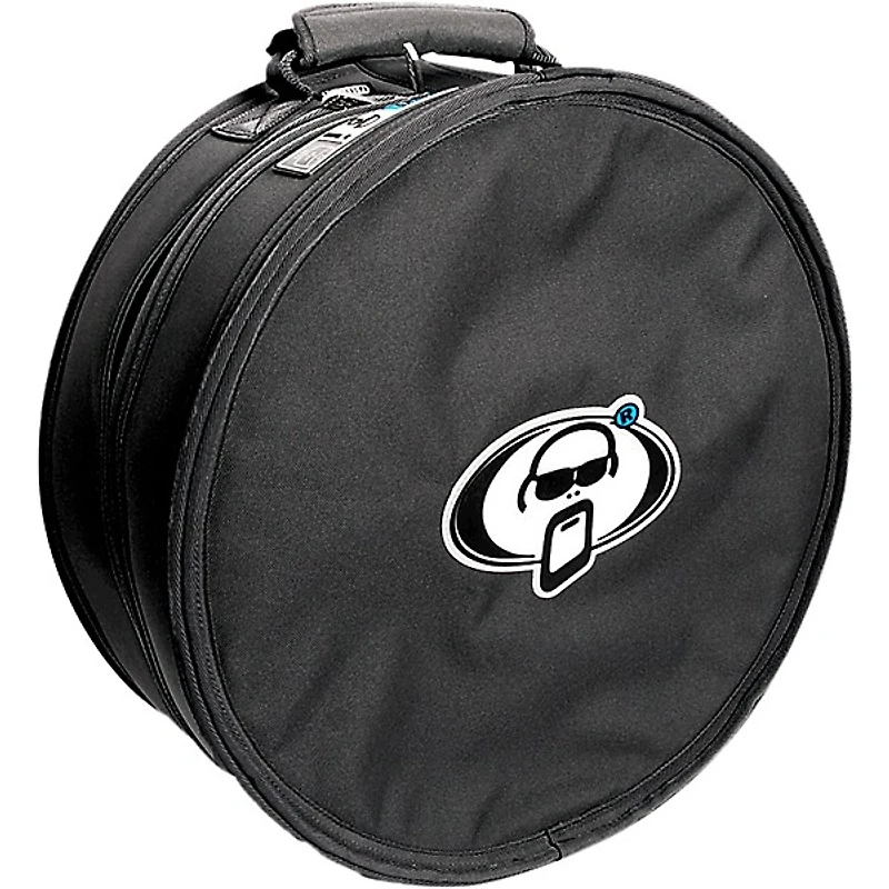 Ludwig Black Beauty Snare Drum With Tube Lugs & Protection Racket Case -