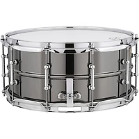 Ludwig Black Beauty Snare Drum With Tube Lugs & SKB Case