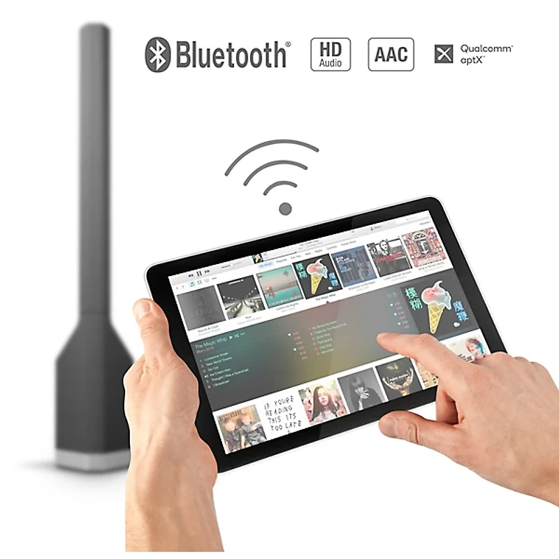 LD Systems MAUI P900 G Porsche Design Powered Column PA System, Grey