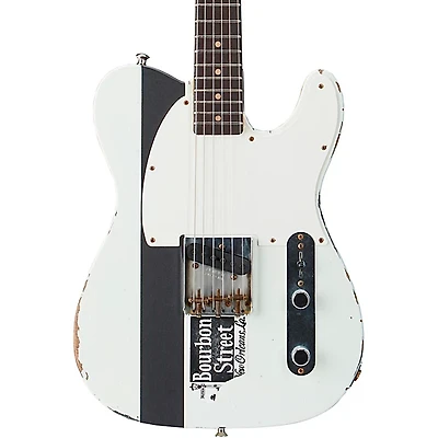 Fender Custom Shop Limited-Edition Joe Strummer Esquire Relic Rosewood Fingerboard Electric Guitar Olympic White