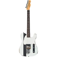 Fender Custom Shop Limited-Edition Joe Strummer Esquire Relic Rosewood Fingerboard Electric Guitar Olympic White