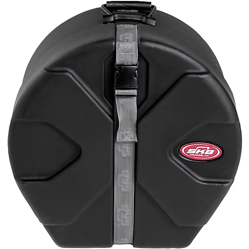 Pork Pie Big Black Brass Snare Drum With Tube Lugs and Chrome Hardware With SKB Case