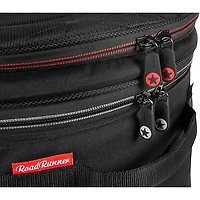 Pork Pie Big Black Brass Snare Drum With Tube Lugs and Chrome Hardware With Road Runner Bag