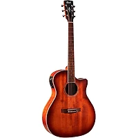 Cort GA-MEDX Grand Regal Mahogany Acoustic-Electric Guitar Natural