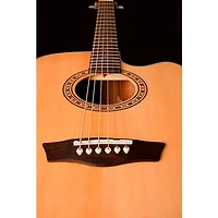 Washburn Harvest Series D7SCE Acoustic Electric Guitar Gloss Natural