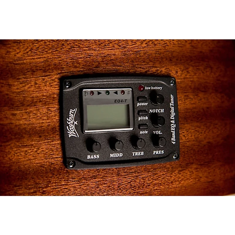 Washburn Harvest Series G7SCE Acoustic Electric Guitar Gloss Natural