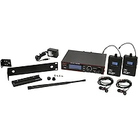 Galaxy Audio AS-1400-2 Wireless In-Ear Monitor Twin Pack System
