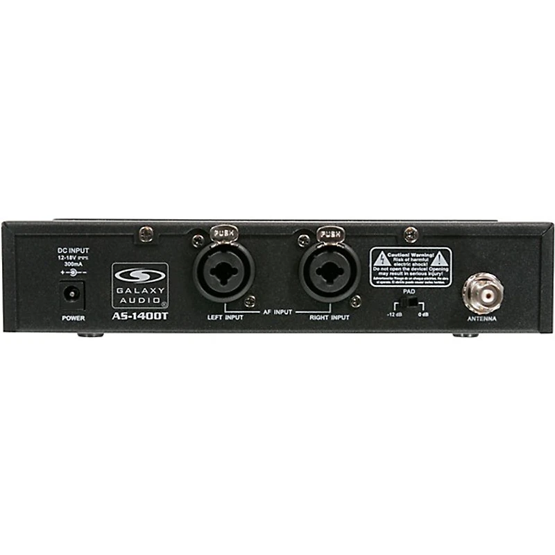 Galaxy Audio AS-1400-2 Wireless In-Ear Monitor Twin Pack System