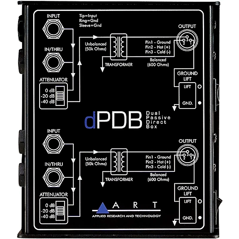 Art dPDB Dual Passive Direct Box