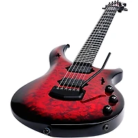 Ernie Ball Music Man John Petrucci BFR Majesty 6 Quilt Top Electric Guitar Red Nebula
