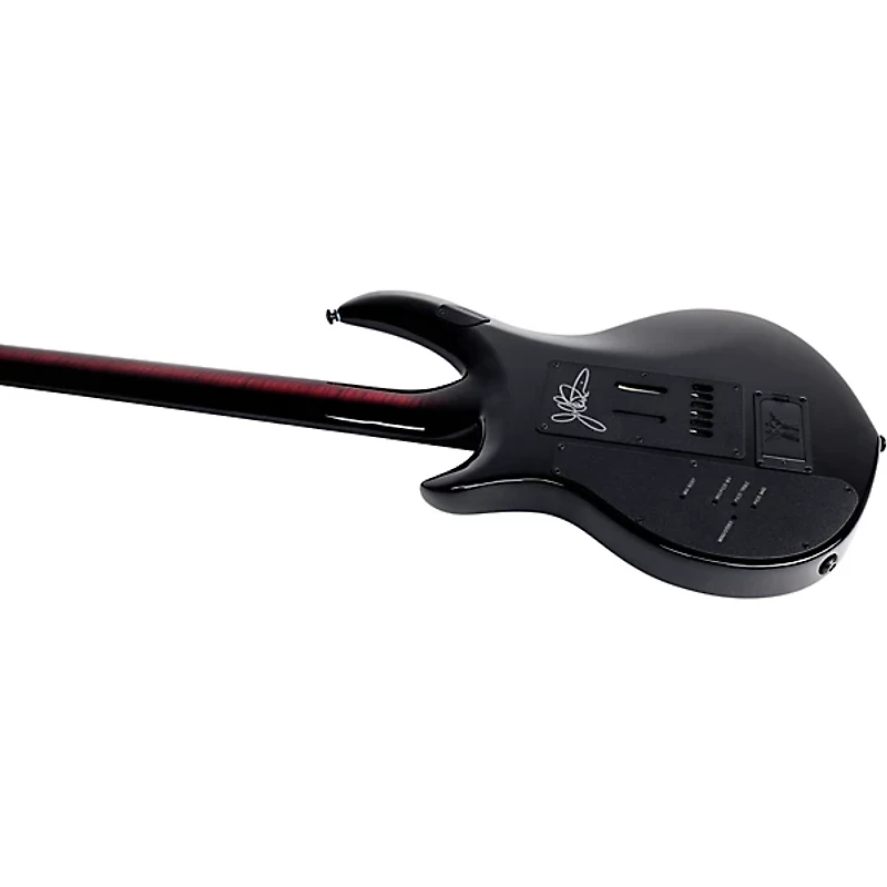 Ernie Ball Music Man John Petrucci BFR Majesty 6 Quilt Top Electric Guitar Red Nebula