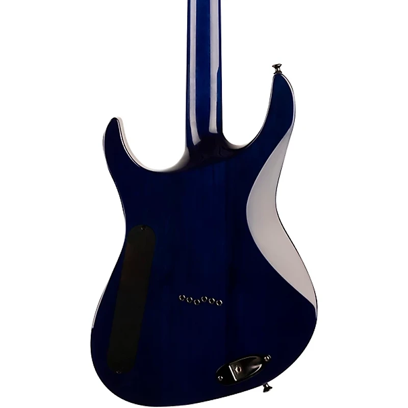 Jackson Pro Series Signature Chris Broderick Soloist HT6P Electric Guitar Transparent Blue