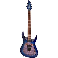 Jackson Pro Series Signature Chris Broderick Soloist HT6P Electric Guitar Transparent Blue