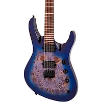 Jackson Pro Series Signature Chris Broderick Soloist HT6P Electric Guitar Transparent Blue