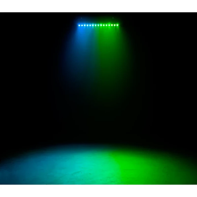 American DJ 15 Hex Bar IP A High output 15x12 Watt Hex (RGBAW+UV) wash bar IP65 rated for indoor and outdoor use, Metal Housing