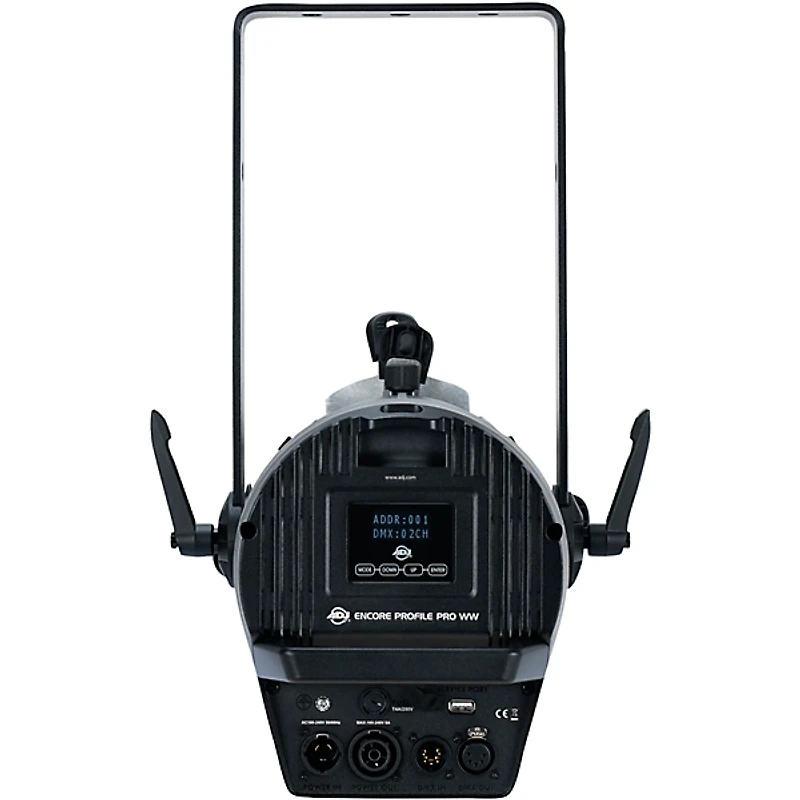 American DJ ENCORE PROFILE PRO WW Professional 260 Watt 3200K LED Powered Ellipsoidal (Lens sold separate)