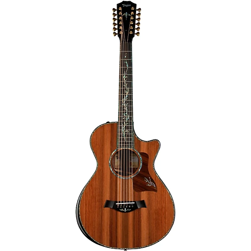 Taylor PS52ce Grand Concert 12-Fret 12-String Acoustic-Electric Guitar Shaded Edge Burst