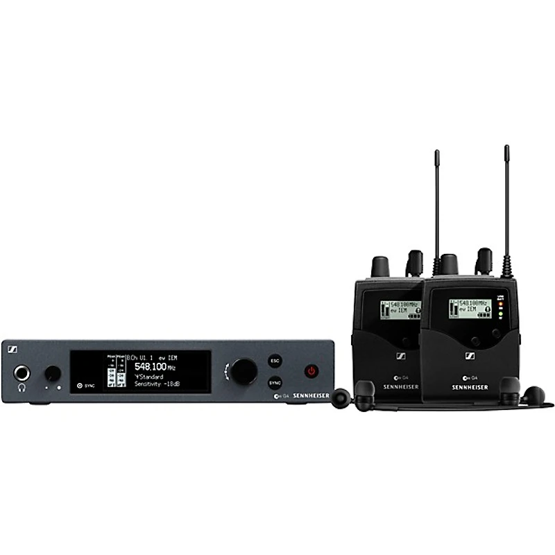Sennheiser ew IEM G4-Twin Wireless In-Ear Monitoring Set -