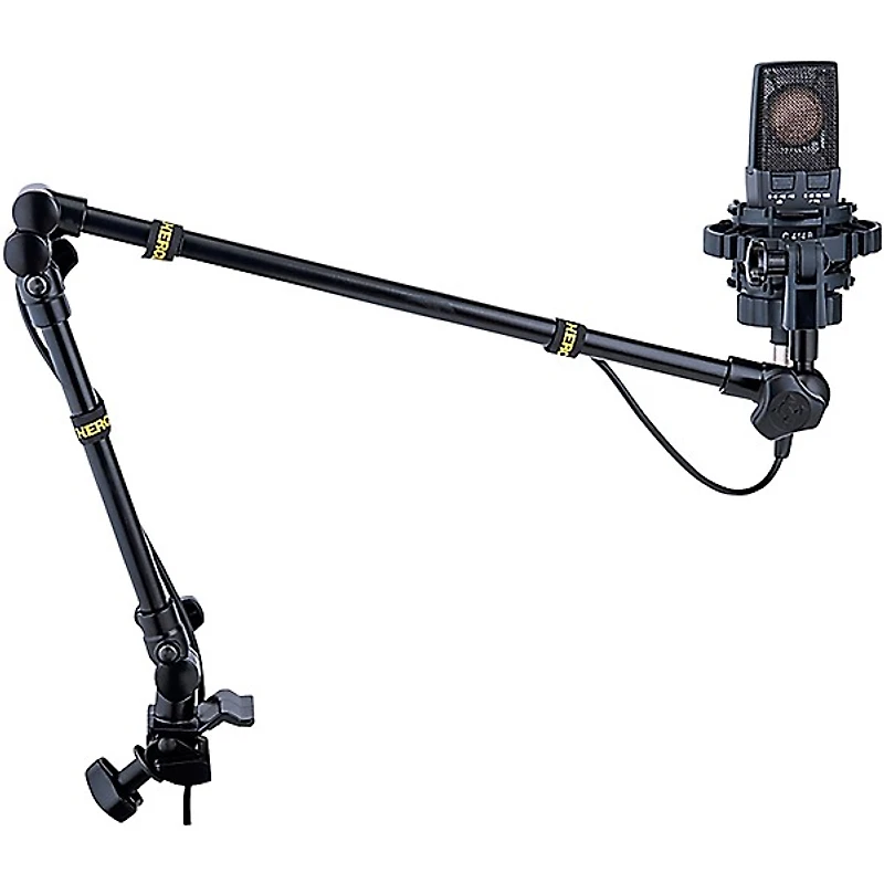 Hercules DG107B Universal Podcast Mic & Camera Arm Stand