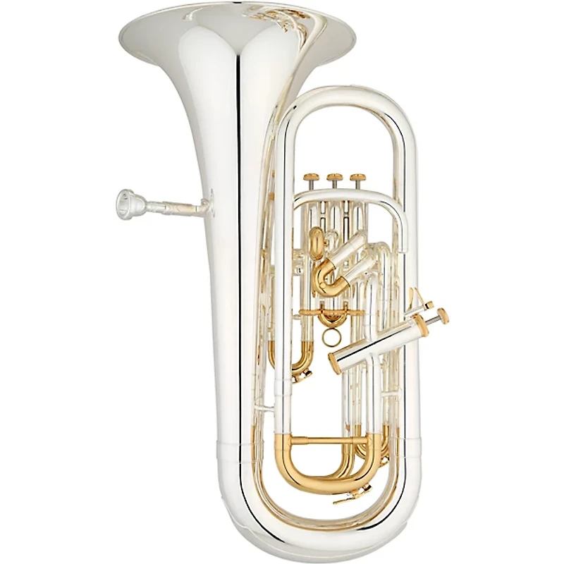 Eastman EEP526GS Professional Series Compensating Euphonium Silver Yellow Brass Bell