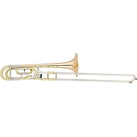 Eastman ETB420 Intermediate Series F-Attachment Trombone Lacquer Gold Brass Bell