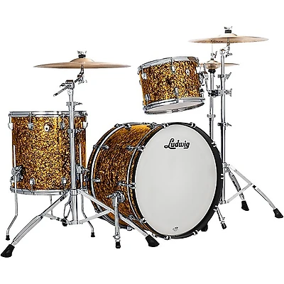 Ludwig NeuSonic 3-Piece Fab Shell Pack With 22" Bass Drum