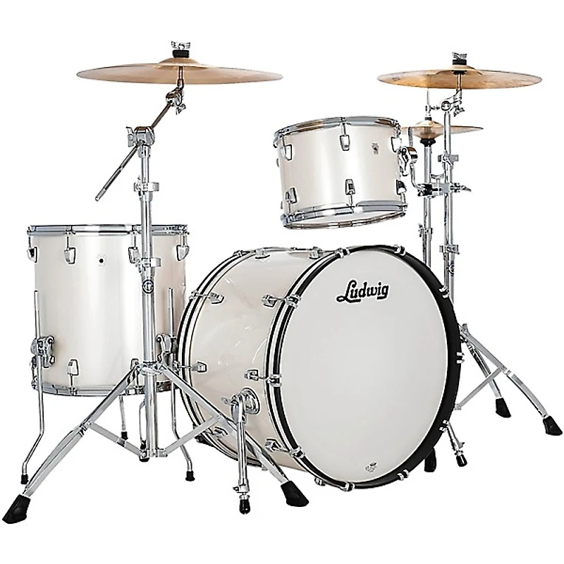 Ludwig NeuSonic 3-Piece Fab Shell Pack With 22" Bass Drum