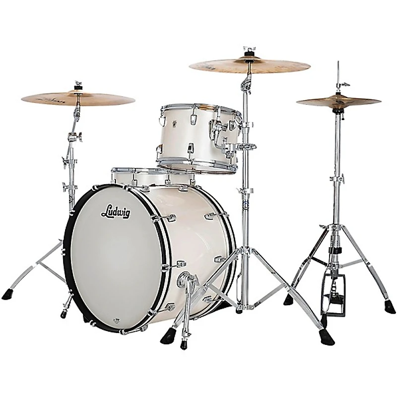 Ludwig NeuSonic 3-Piece Fab Shell Pack With 22" Bass Drum